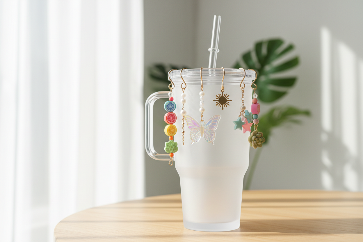 Cup Charms & Drinkware Accessories