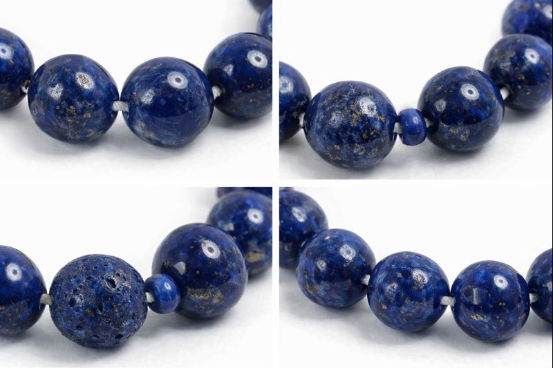 Deep Blue Speckled Beaded Bracelet for Women, Resin Glass Stackable Bracelet, Customizable Boho Jewelry Gift