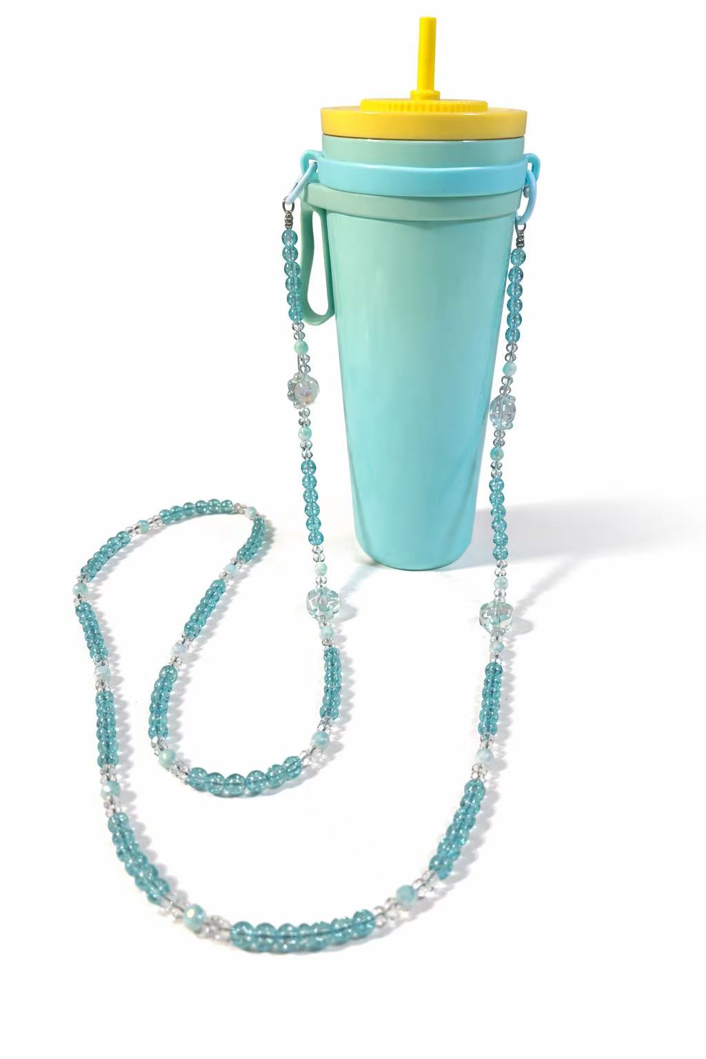 Handmade Multi-layer Beaded Phone/Bag Charm, Y2K Kawaii/Gothic Accessory (3 Color Options)